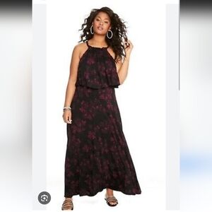 Torrid High Neck Jersey Maxi Dress